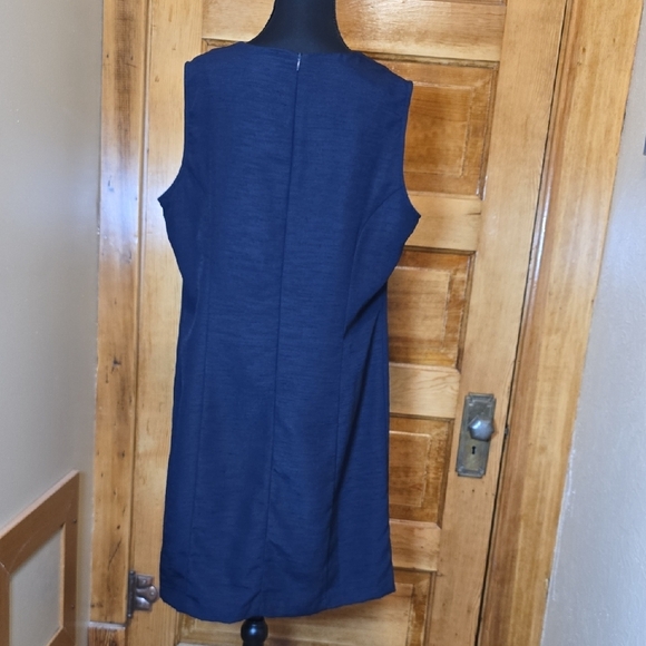 Jaclyn Smith Blue Dress 16W - Picture 4 of 5